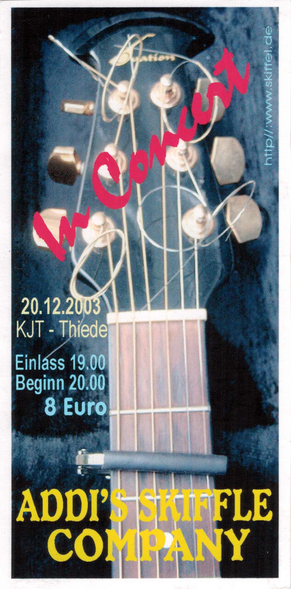 2003 Eintrittskarte